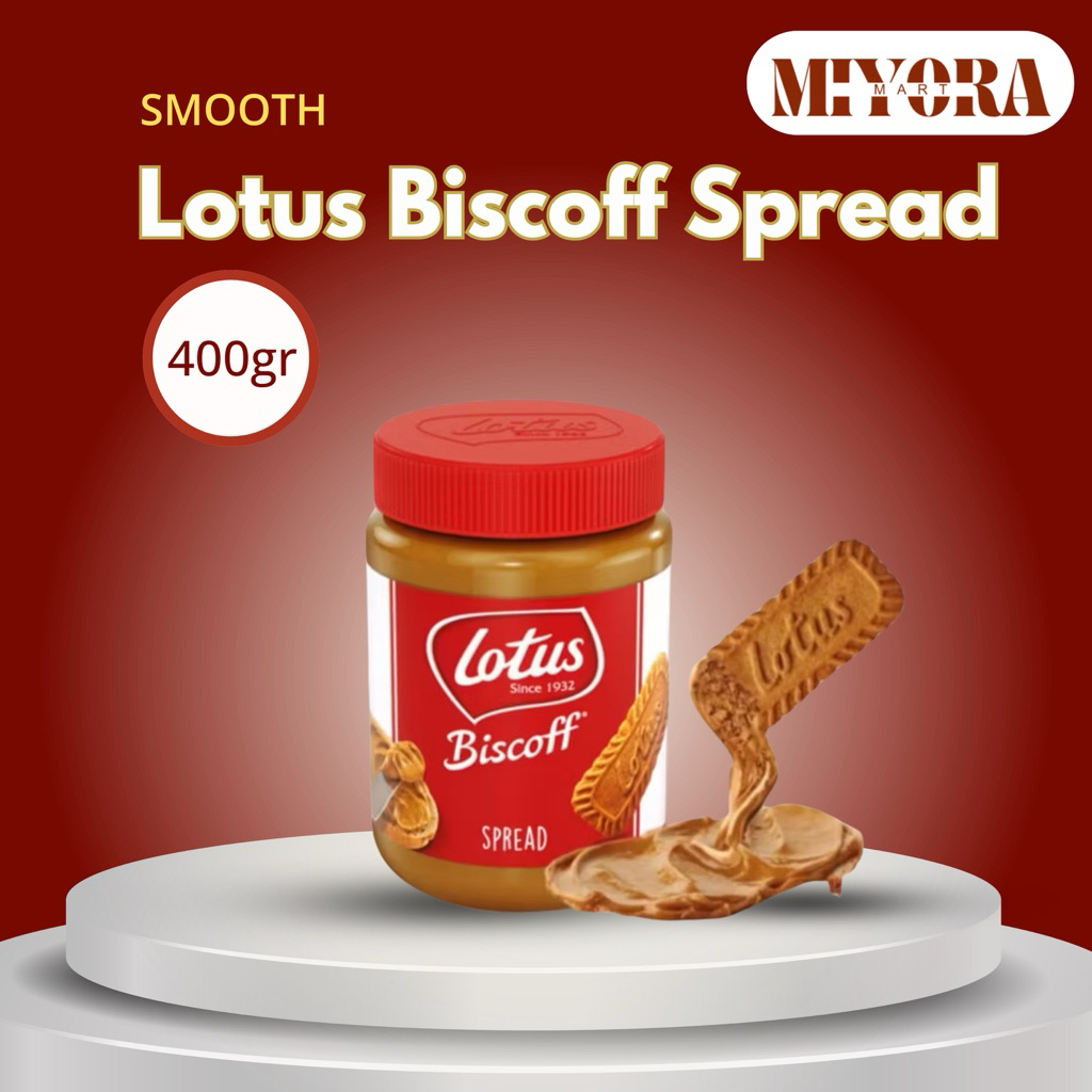 

Lotus Biscoff Spread Smooth 400gr | Selai Lotus Biscoff Smooth 400gr
