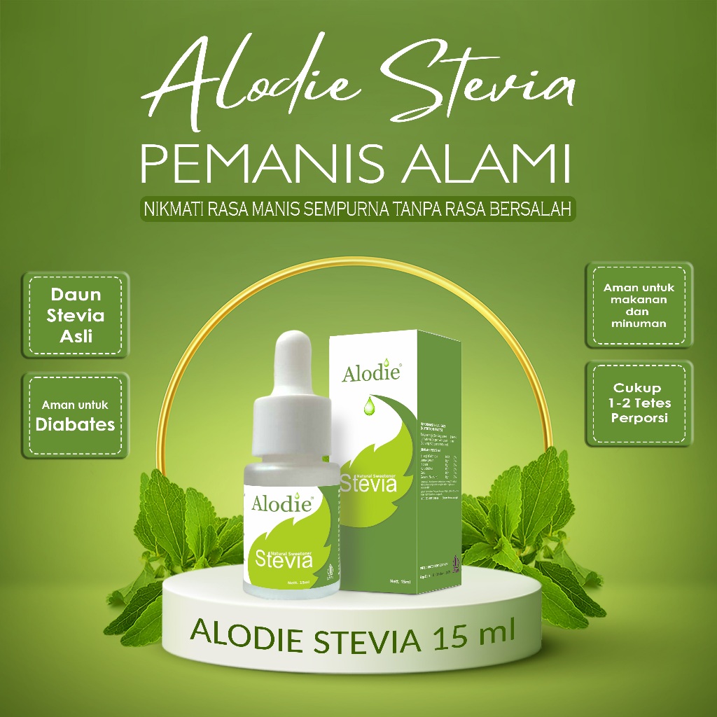 

Stevia Natural Sweetener Alodie - 15ml