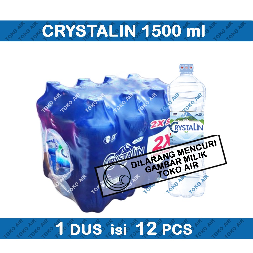 

Crystalin 1500 ml - Air Minum pH 8