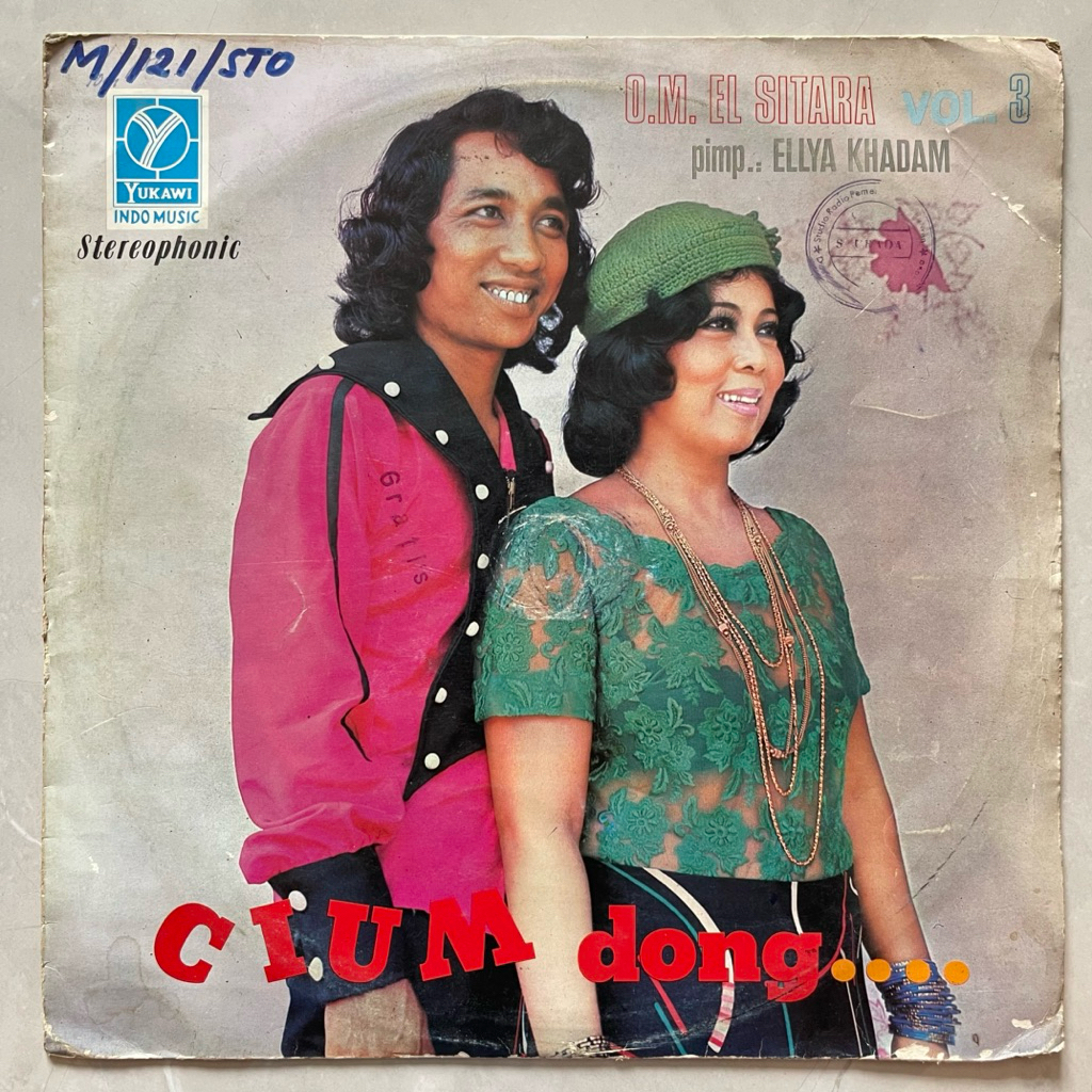 Piringan hitam vinyl - OM El Sitara (Ellya Khadam) - Vol. 3