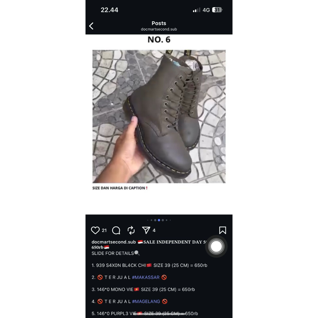 DR.MARTENS 1460 GREEN