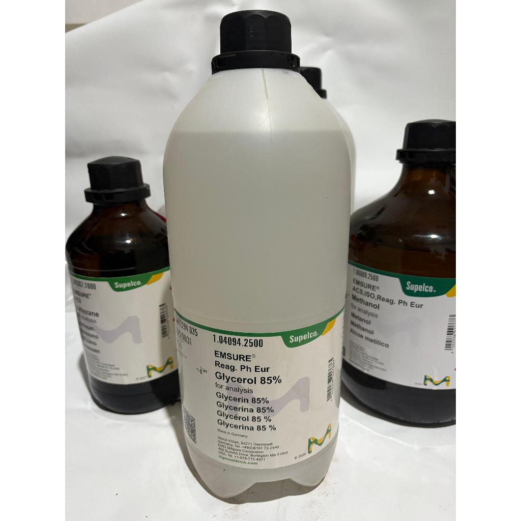 Glycerol 100mL Merck 104094 / Gliserol Pro Analis REPACK
