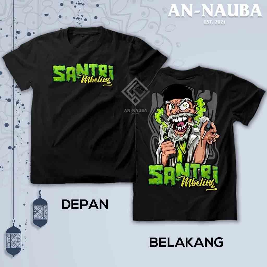 KAOS ANAK 2-12THN SANTRI MBELING / Baju Dakwah Islami Santri Salafy / Tshirt Distro [AN-A3570]