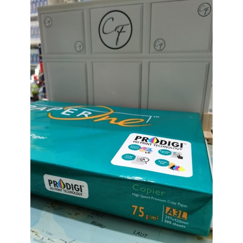 

N/A Paper One HVS | Kertas HVS | HVS 75 Gram A3 29.7x42cm