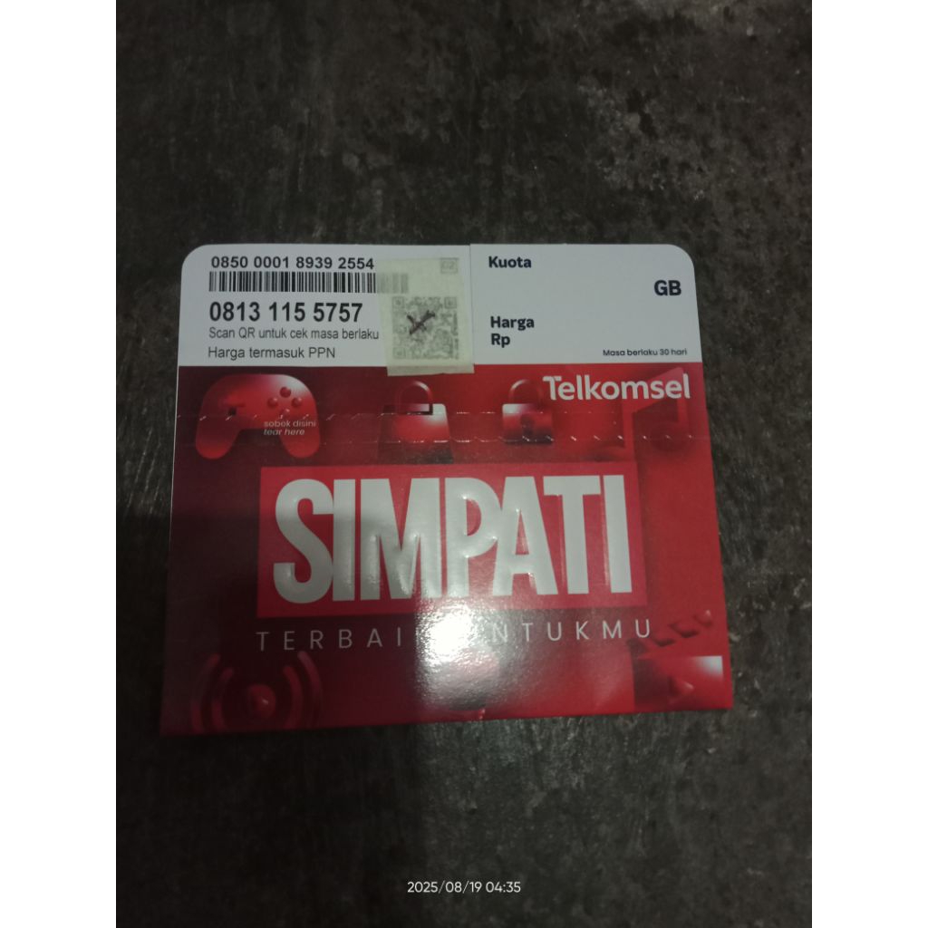 nomor cantik telkomsel 11 digit 08** 115 5757 nocan-kartu-perdana-telkomsel