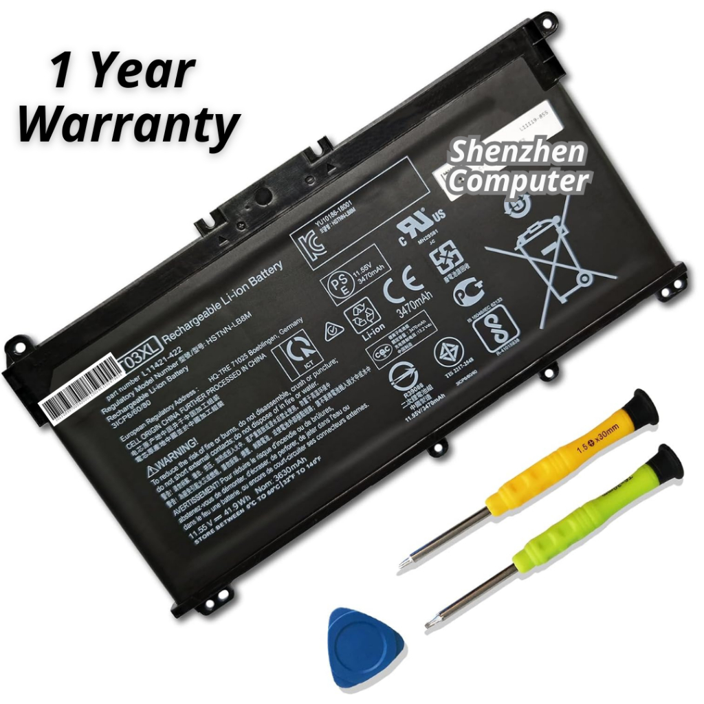 Baterai charger Laptop HP 14s-dq2052tu 14s-dq5567tu 14s-dq3111tu HT03XL battery adaptor adapter