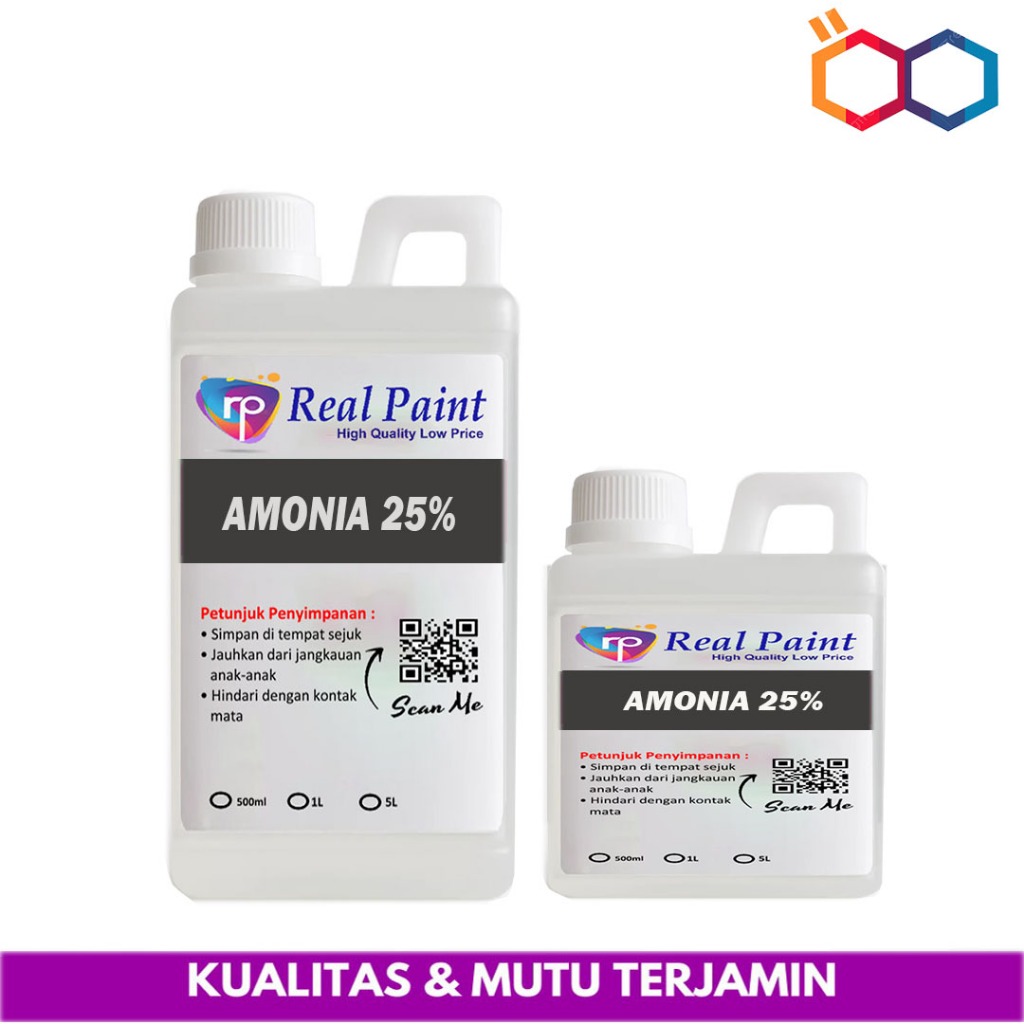 Amonia Amoniac Cair 25% 1 Liter