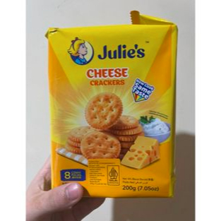 

Julies cheese crackers / julies krekers keju / biskuit julies krim keju 200grm