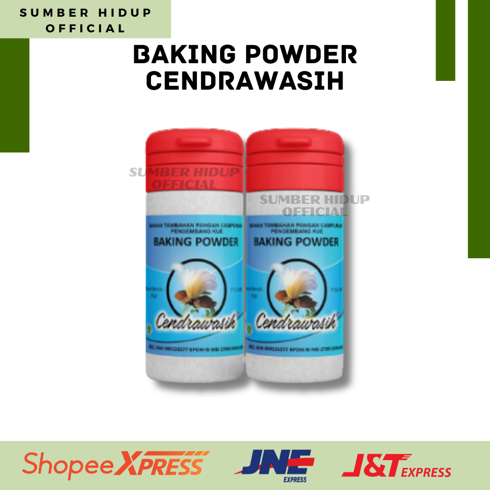 

BAKING POWDER CAP CENDRAWASIH 15gr 1 Pack