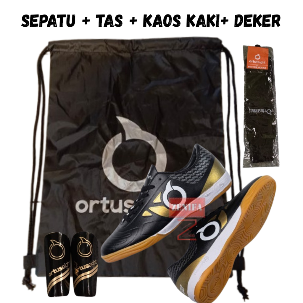 Ortuseight Jogosala Bbs Sepatu futsal Paket Komplit
