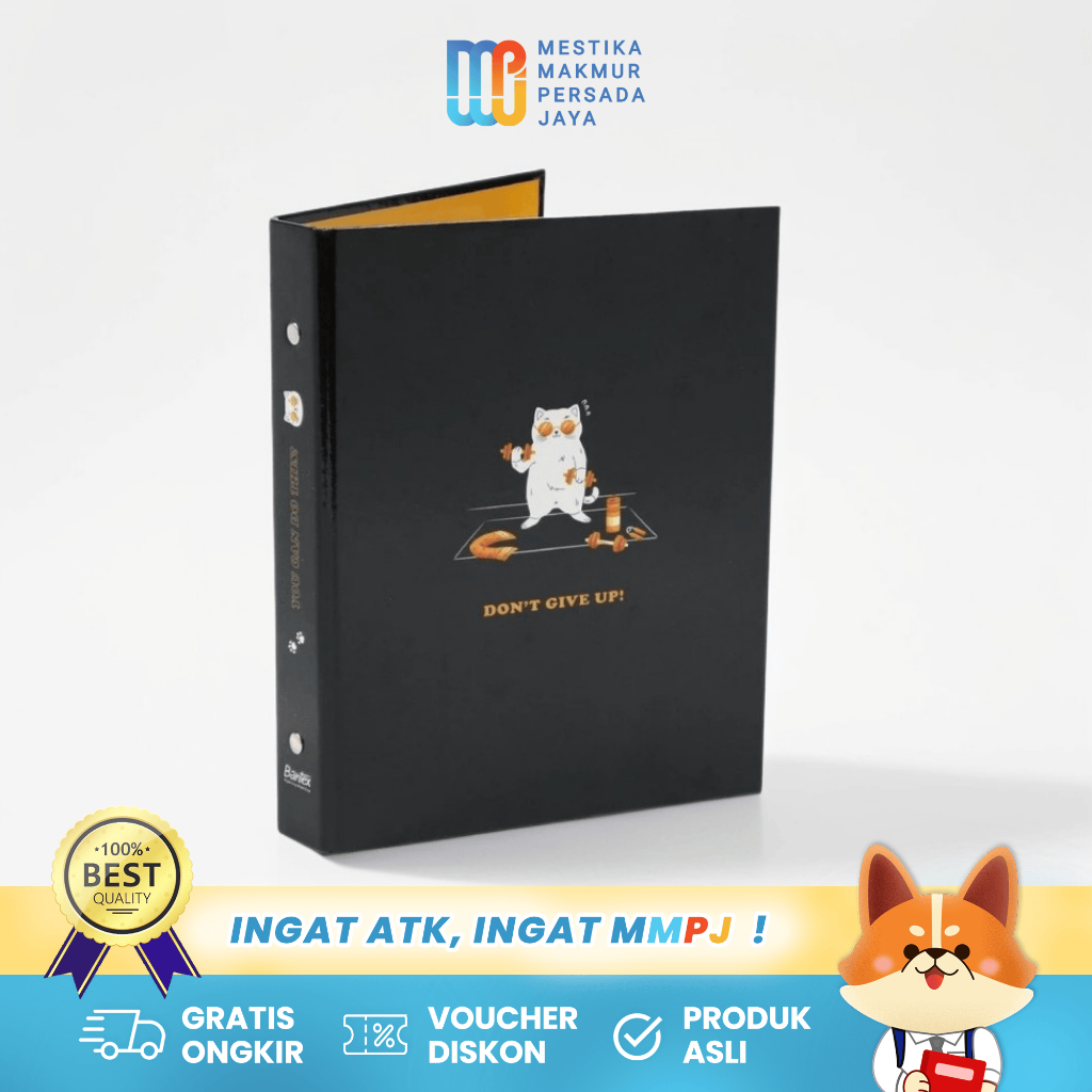 

Bantex Binder B5 26 Ring / Notebook Buku Catatan Kuliah - Exercise Cat 1328-52