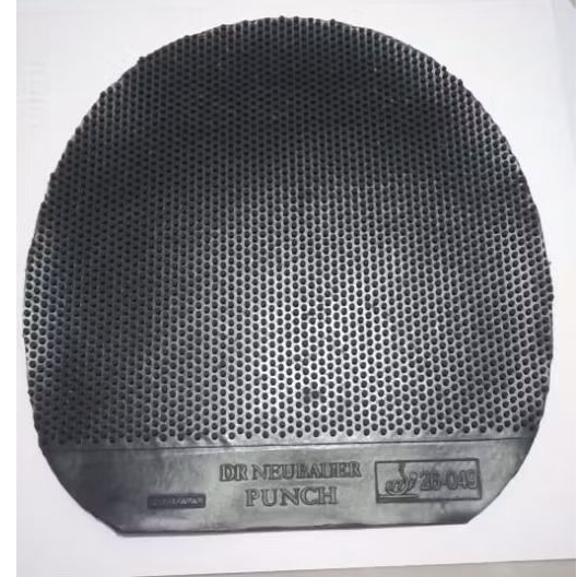 Karet Dr.neubauer warna hitam spon tipis Tenis meja