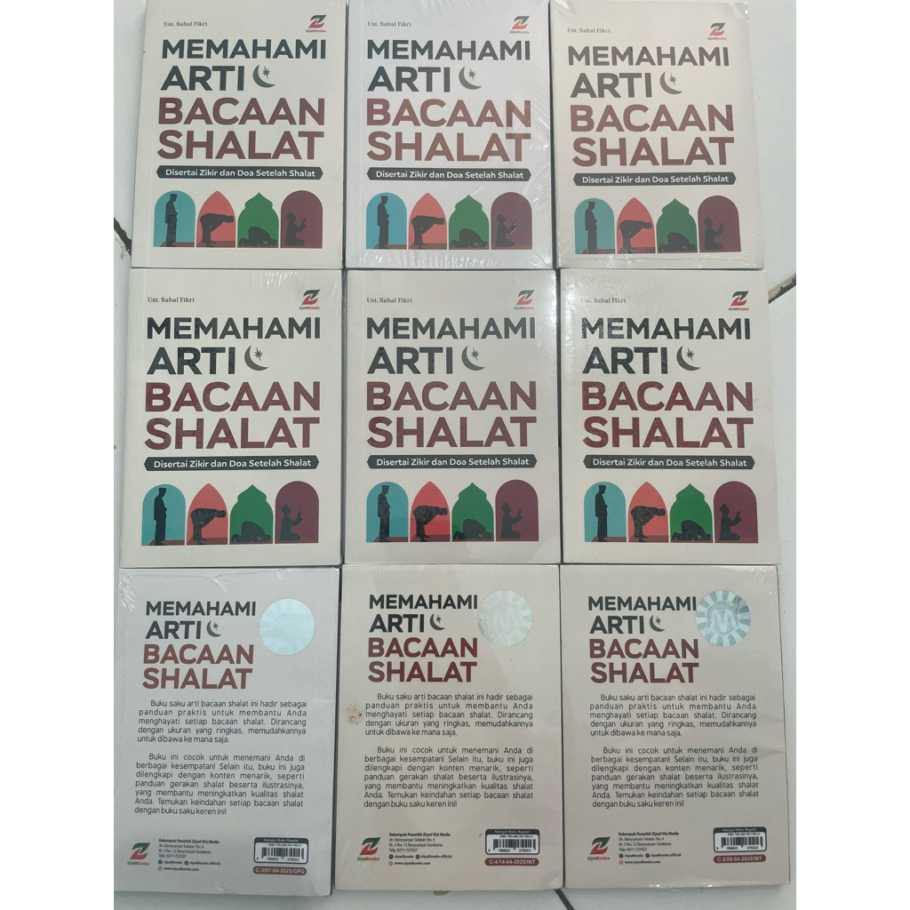 buku arti bacaan sholat