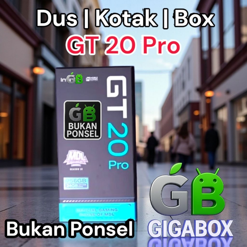 

Dus | Kardus | Box Kemasan Infx GT 20 pro – (Dus Only) untuk Pajangan Dekoratif