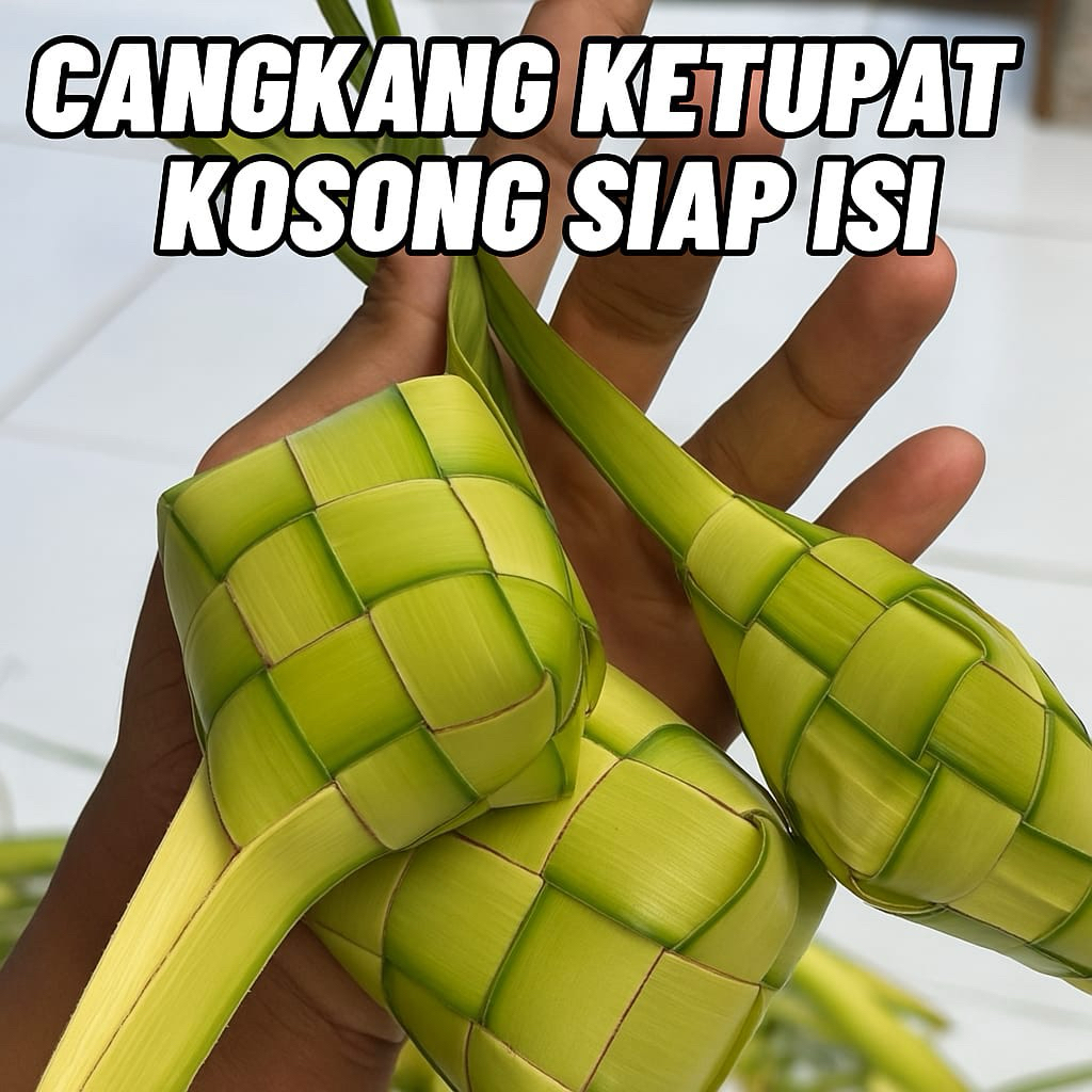 

Cangkang Ketupat / Ketupat Kosong Siap isi Harga Per Biji