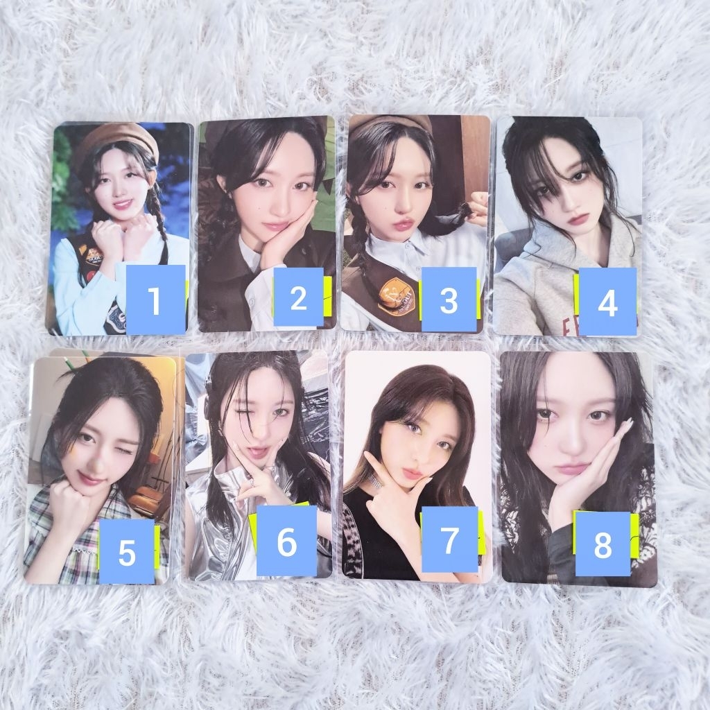 [GAEUL] Photocard gaeul ive official