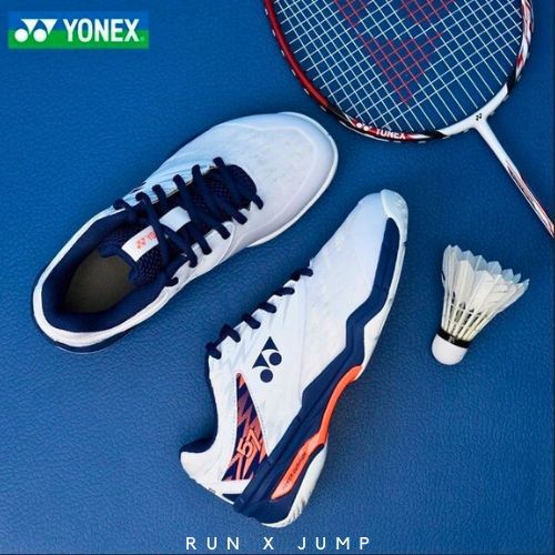 Sepatu Badminton Yonex SHB 57 EX Power Cushion Sepatu Olahraga Bulutangkis Pria Wanita Import Asli