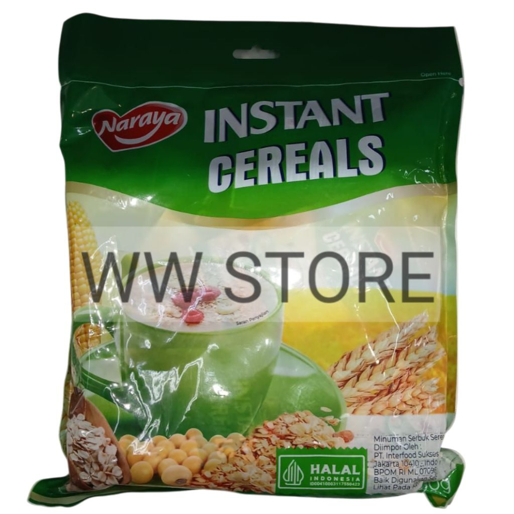 

Minuman serbuk sereal halal MUI Naraya INSTANT CEREALS sachet 500g