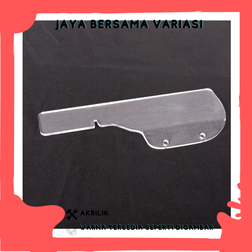 MUDFLAP PENAHAN LUMPUR AKRILIK VARIO 110 TECHNO MIKA KOLONG AKRILIK TRANSPARAN VARIO 110 TECHNO KARB