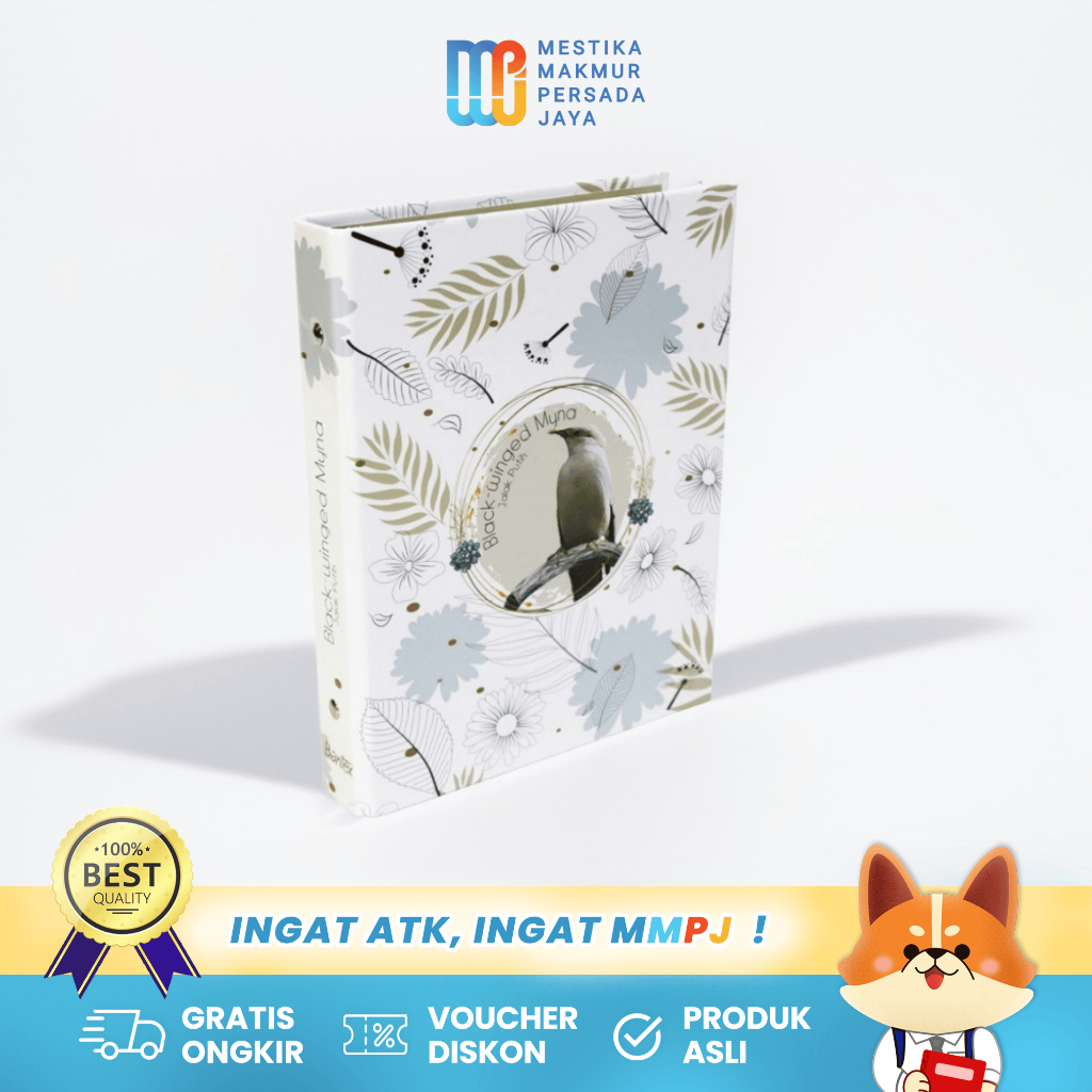 

Bantex Binder B5 Buku Catatan Kuliah - Motif Jalak Putih