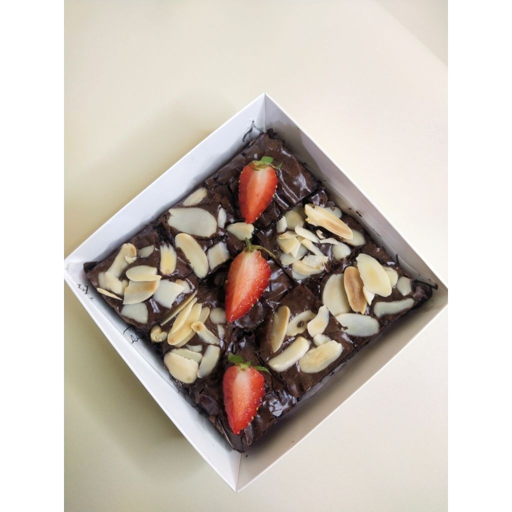 

Fudgy Brownies 9 Sekat