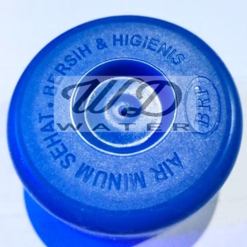 1000pcs TUTUP GALON BIRU DONGKER NEVY UNIVERSAL BIRU TUA BIRU DONGKER