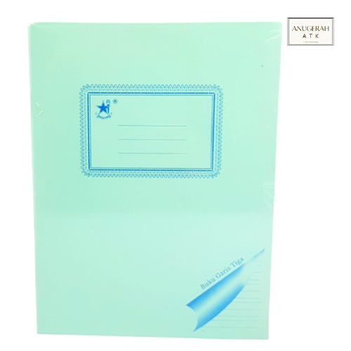 

Buku Tulis Garis 3 Bintang Obor Isi 38 Lembar