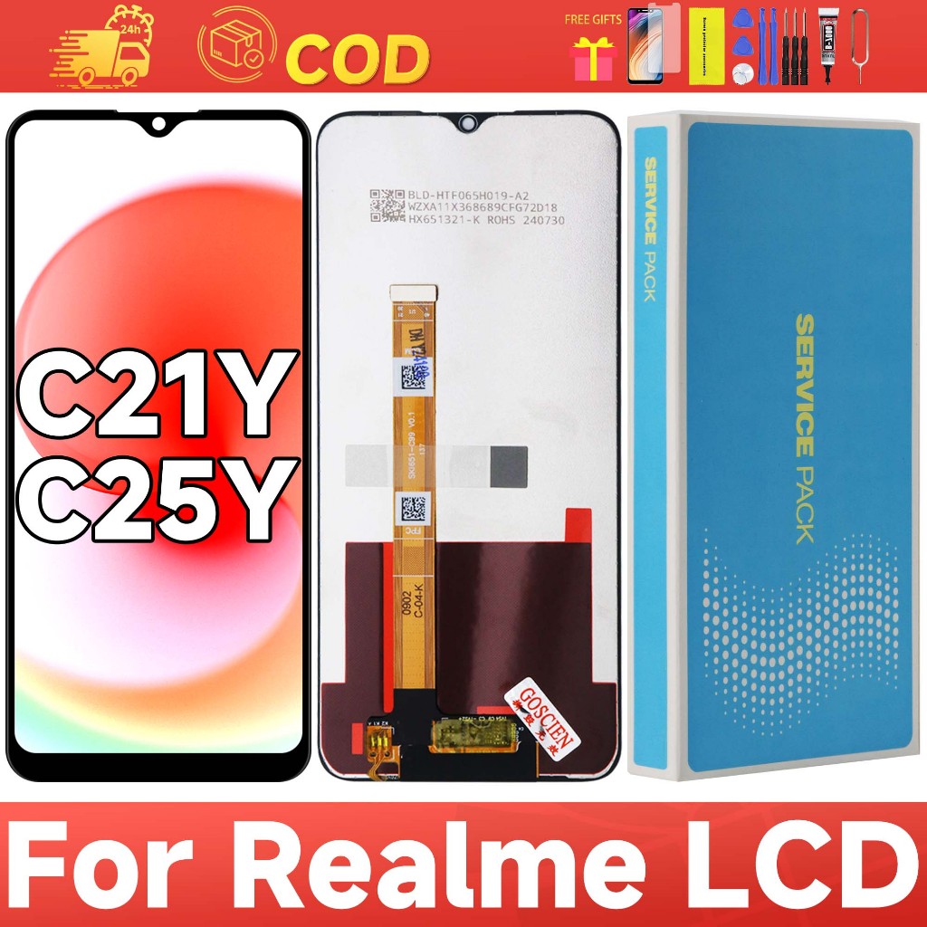 LCD Original for OPPO Realme C21Y/C25Y FULLSET Touchscreen ORI