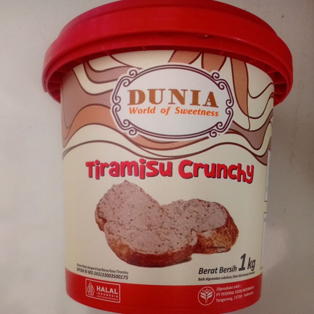 

Dunia Tiramisu Crunchy 1 kg