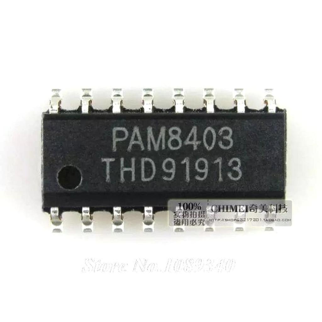 IC PAM8403 SOP-16 Chip Amplifier Stereo 2 x 3watt 5v mini Ampli