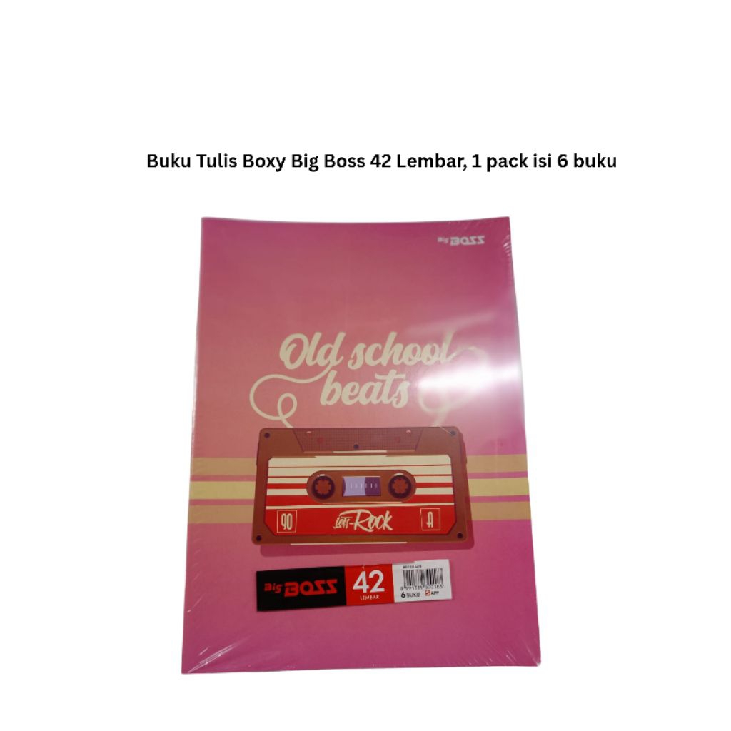 

Buku tulis big boss campus 42 lembar - Per Pack isi 6 buku