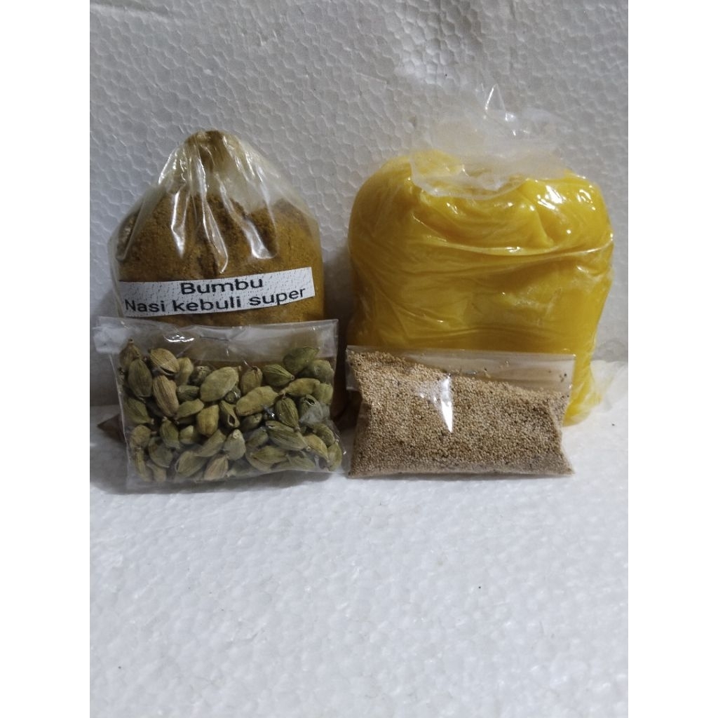 

bumbu nasi kebuli 100gram+ samin kapol kas kas untuk 4liter beras