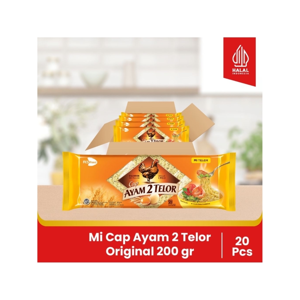 

Mi Cap Ayam 2 Telor - Original - 1 Karton - 20 Pcs- 200gr