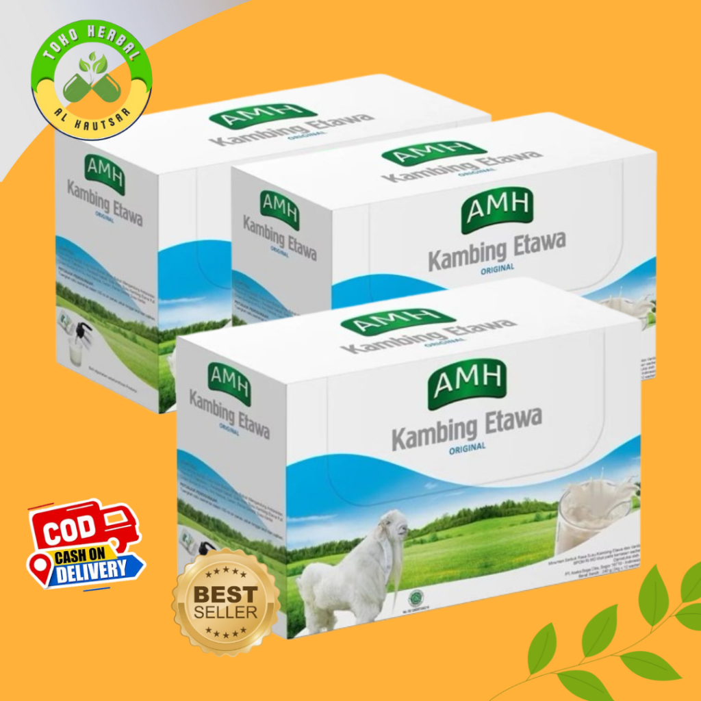 

Susu Kambing Etawa AMH Original Isi 10 Sachet 200gr