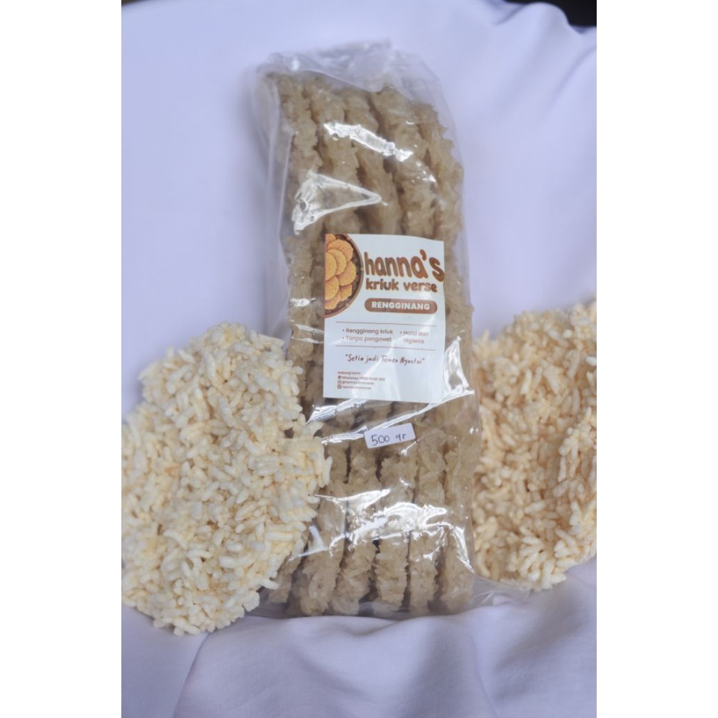 

Rengginang Mentah 500gr | Rengginang Kriuk original | Rengginang Khas Bandung | Rengginang Gurih | Rengginan ketan | Rengginang siap goreng