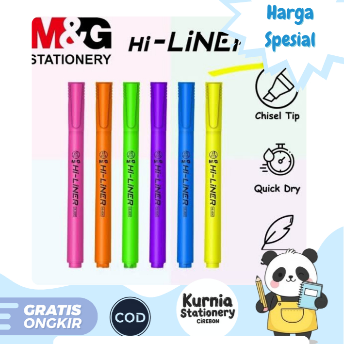 

M&G Hi-Liner/ Higligter HL-600 AHMU9771 (Satuan)