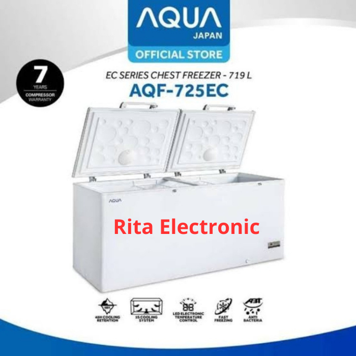Frizer Box Aqua Kapasitas 719 Liter AQF 725EC