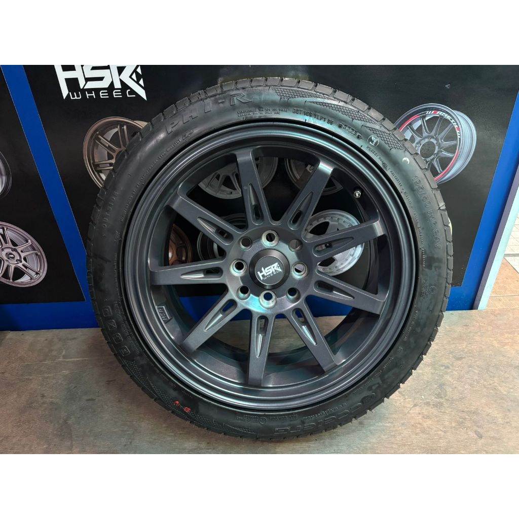 Velg Daimon Hsr Wheel Ring 15 Plus Ban Accelera 185 55 Ring 15 Brio Agya Ayla