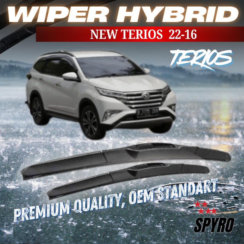 WIper Hybrid New Terios 22 16 Wiper Mobil New Terios