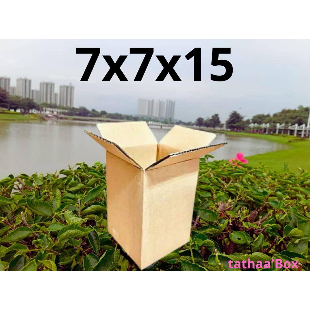 

kardus packing ukuran 7x7x15