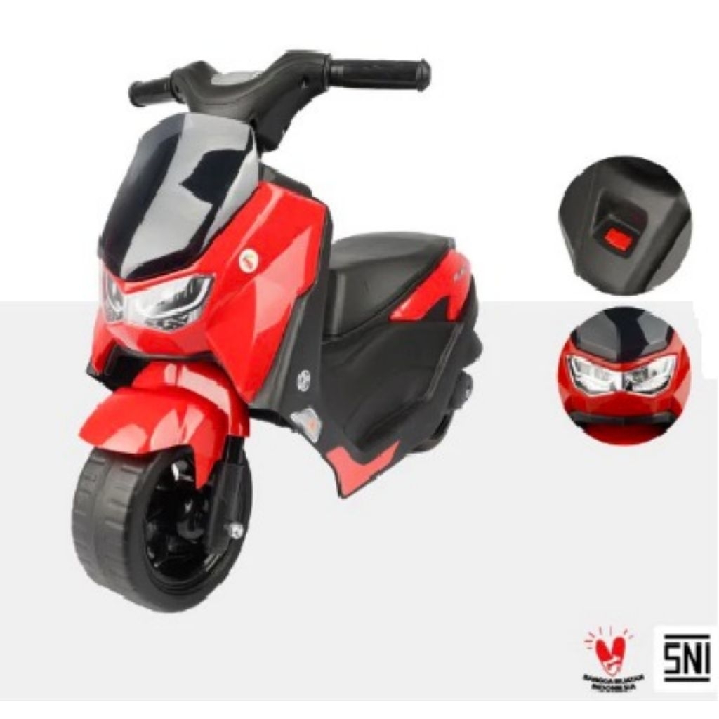 Mainan Motor Dorong Anak NMAX K 613 Raid Mainan Anak Motor Foot To Floor K 613 Raid Motor Nmax Anak 