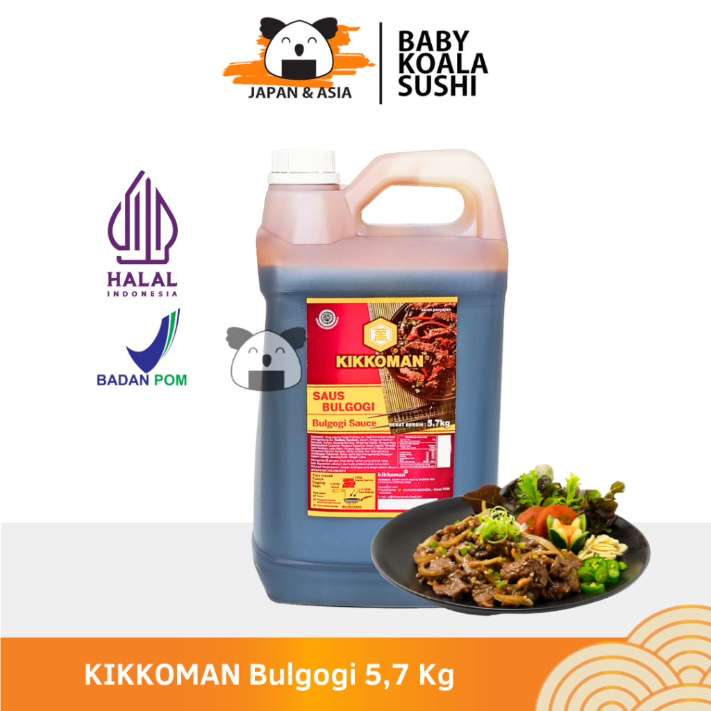 

KIKKOMAN Bulgogi Sauce 5,7 Kg Halal