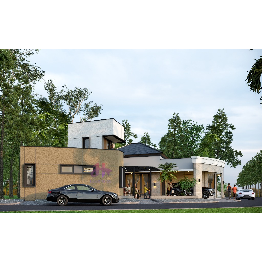 JASA DESAIN RUMAH MINIMALIS MODERN 25RB/METER PERSEGI | Desain Arsitektur Rumah & Restaurant | Pemak