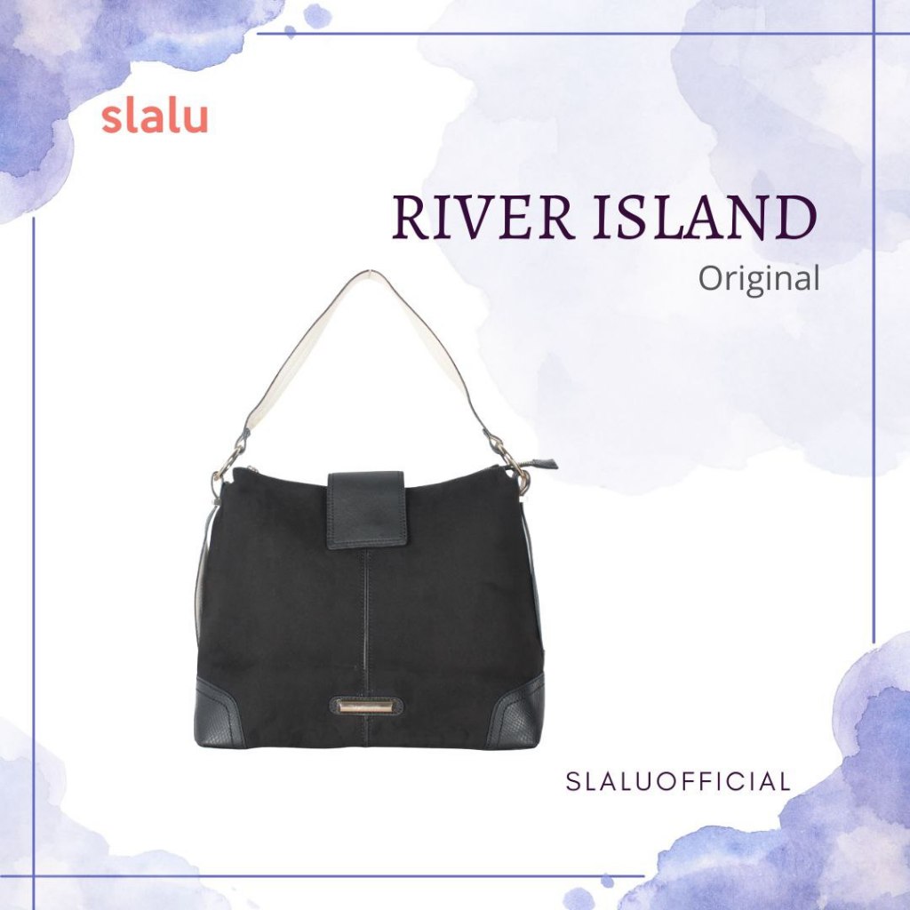 Tas Shoulderbag Wanita Branded River Island Mesporry
