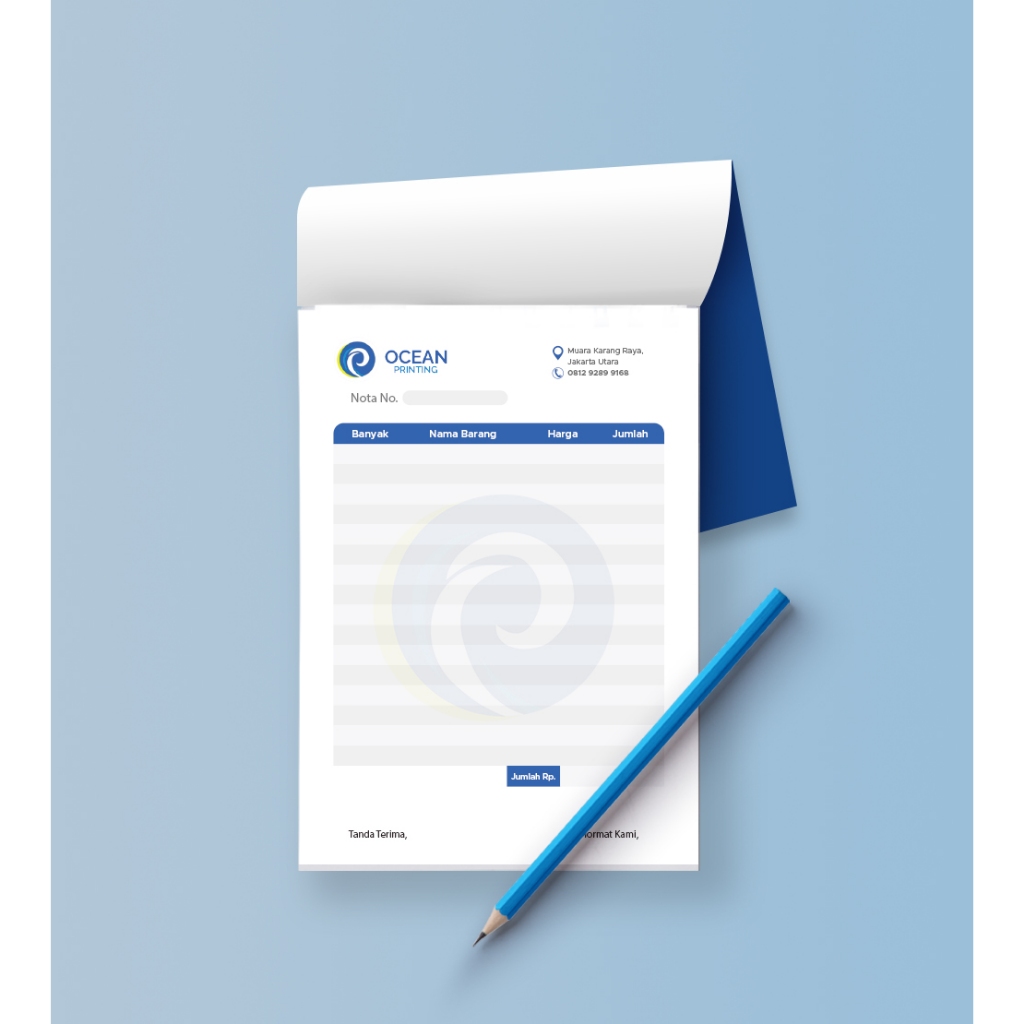 

NOTA CUSTOM TOKO, ONLINE SHOP, DLL. FULL COLOR MINIMAL ORDER 1 PCS (FREE DESAIN)