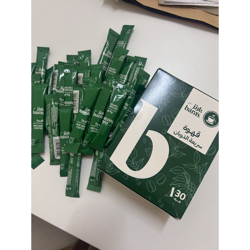 

Barn’s Coffee Sachet – Kopi Instan Premium dari Saudi Arabia