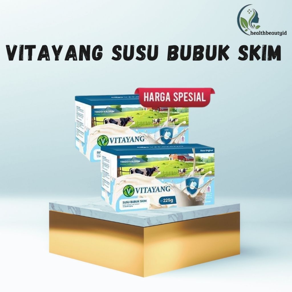 

PROMO VITAYANG Susu Skim Bubuk Colostrum Rasa Original Isi 15 Sachet