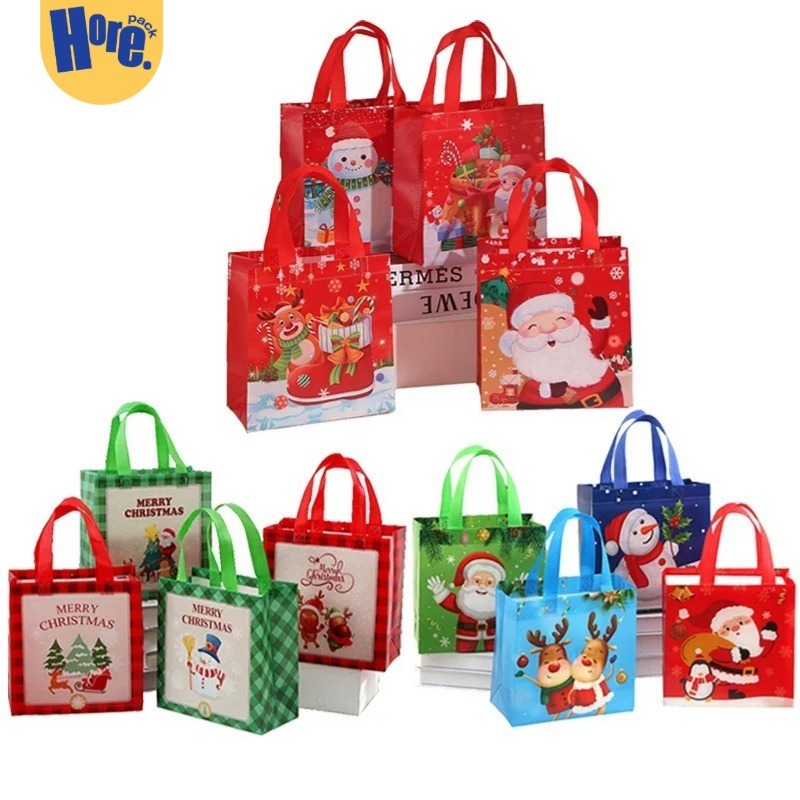 

Goodie Bag Natal Christmas Bahan Pvc Tas Goodie Bag Dekorasi Natal