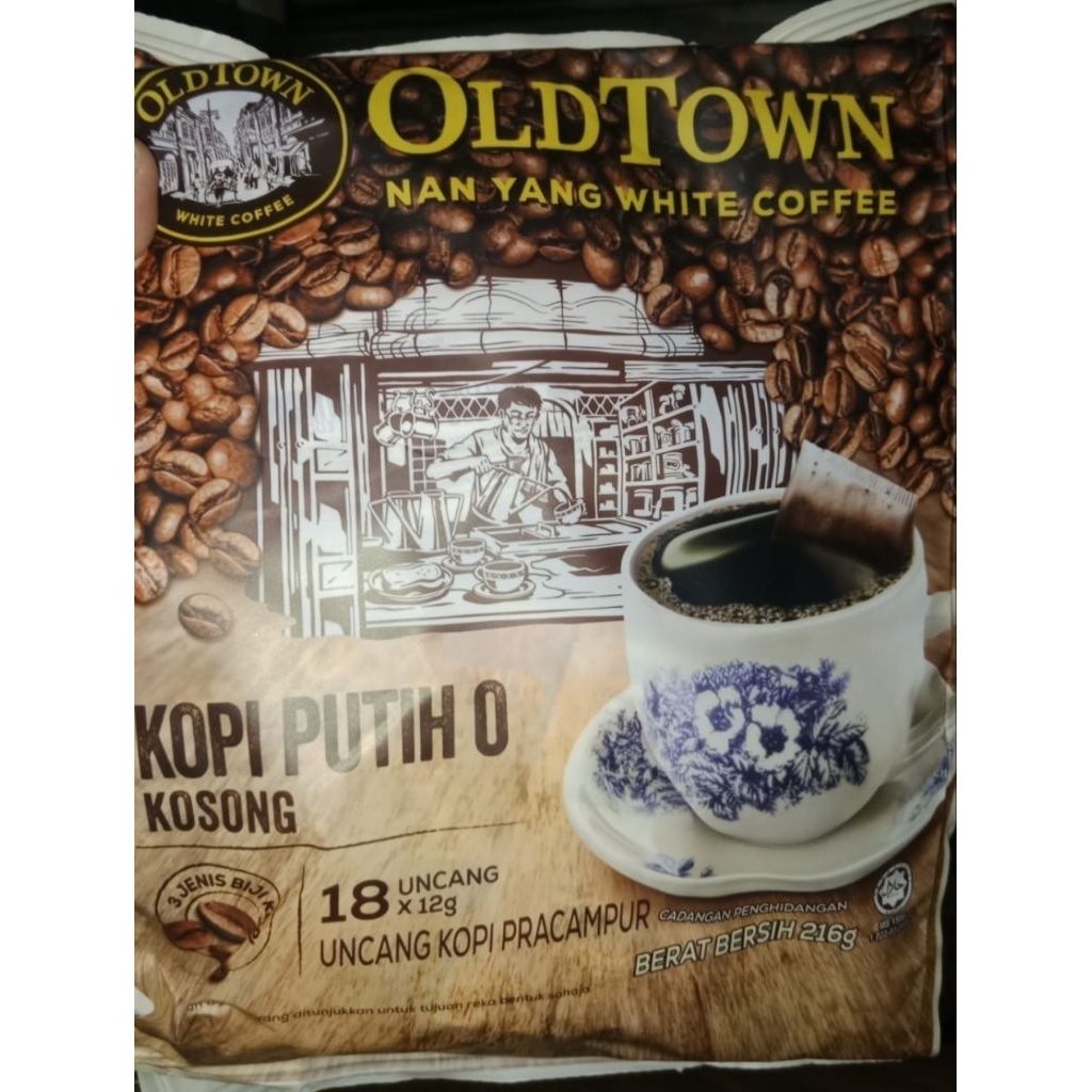 

KOPI OLDTOWN ROASTED O KOPI KOSONG 1 PACK ( 18 SACHET X 12 GRAM)
