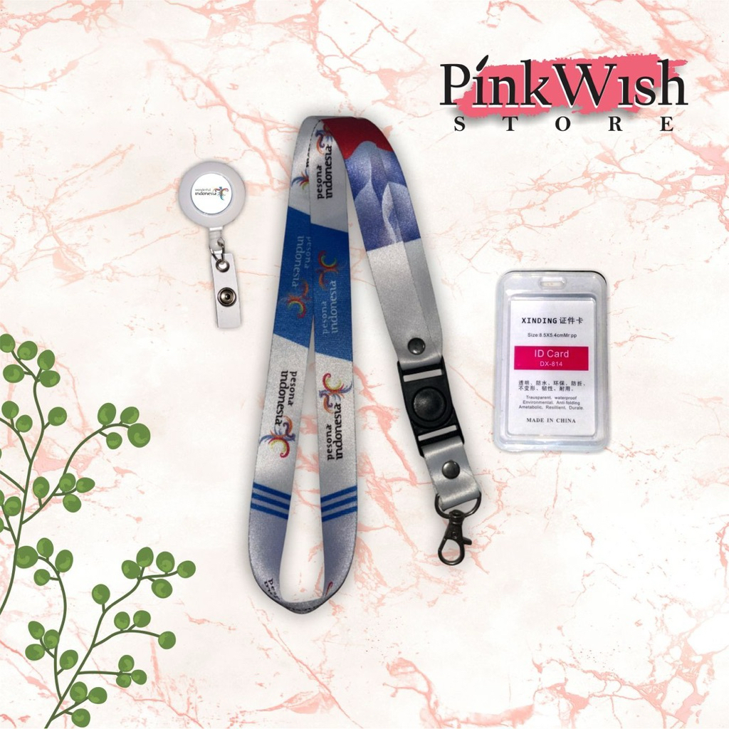 

Lanyard PESONA INDONESIA / Tali idcard PESONA INDONESIA [Ready stock] Termurah